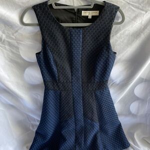 Trina Turk navy blue dress
